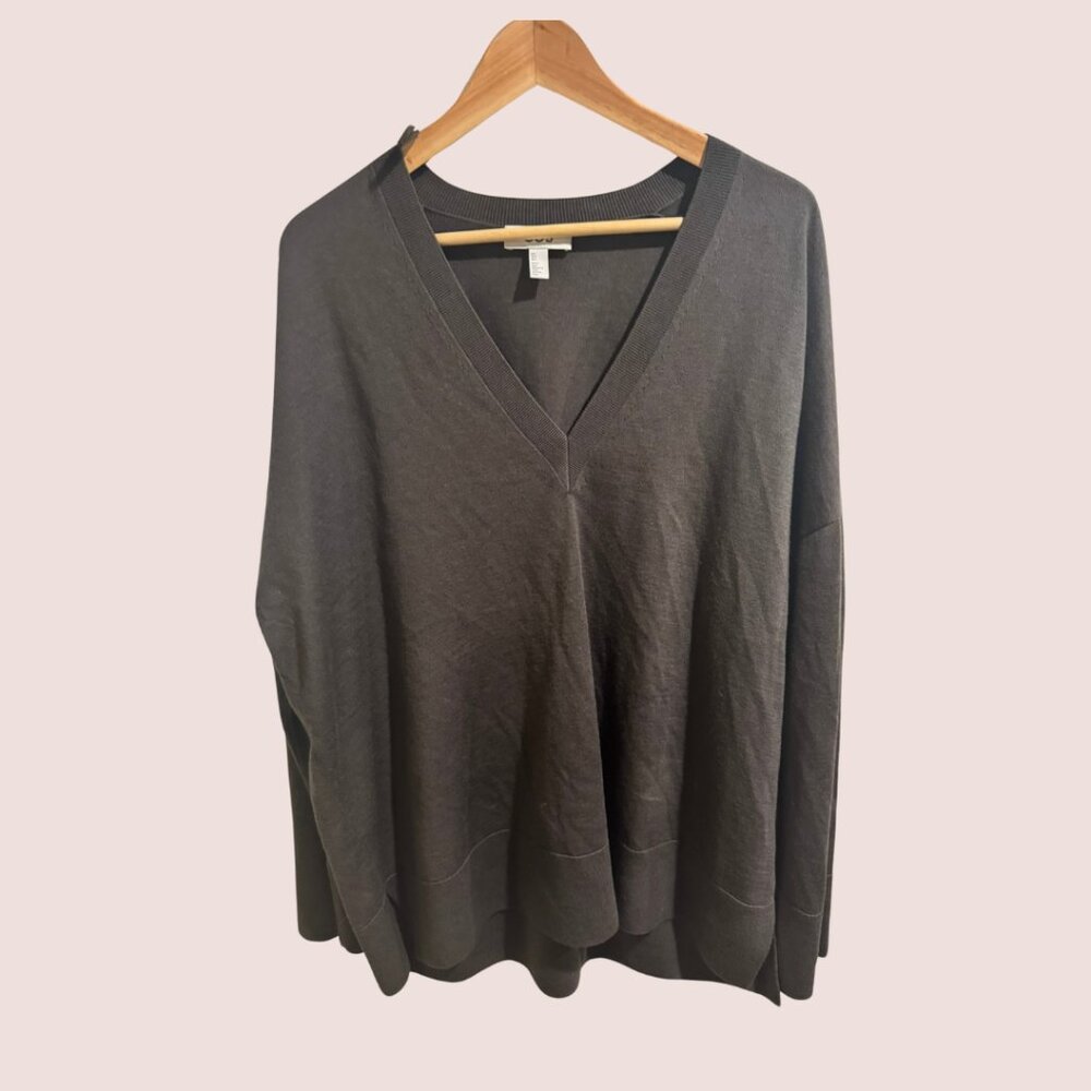 COS Lightweight V-Neck Sweater